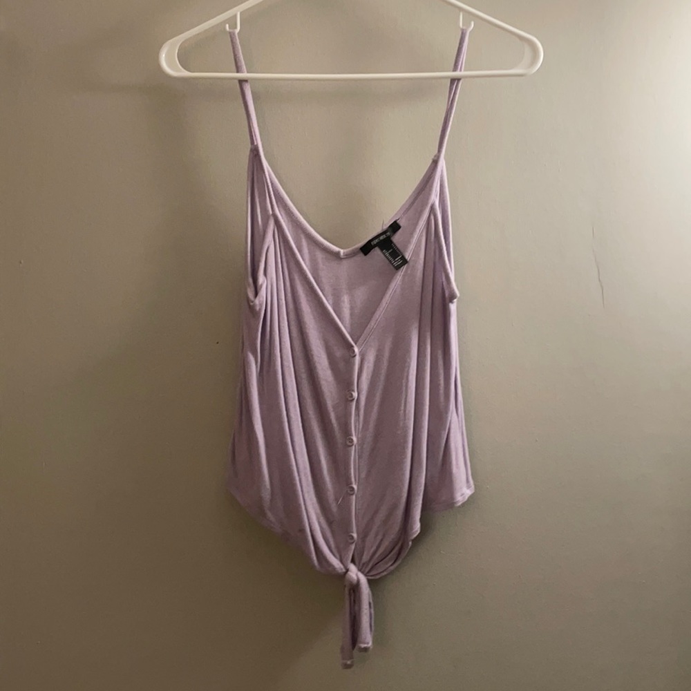 Lavender Crop Top